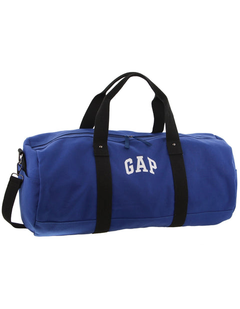GAP Unisex Travel Canvas Overnighter/Duffle Barrell Bag 57x29cm Navy