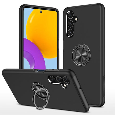 Redefine Magnetic Ring Holder Case for Samsung Galaxy A34 5G (Black)