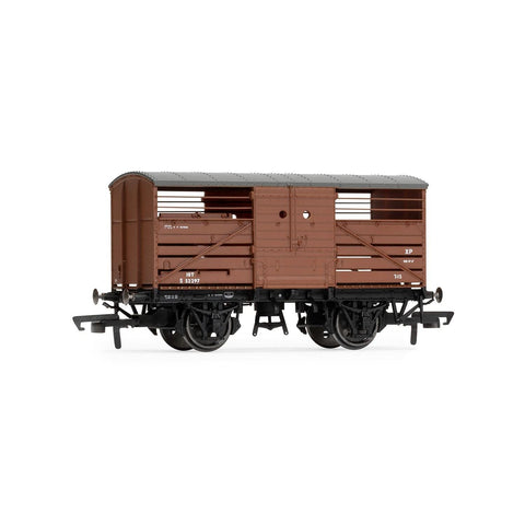 Hornby OO BR EX SR Cattle Wagon 52297