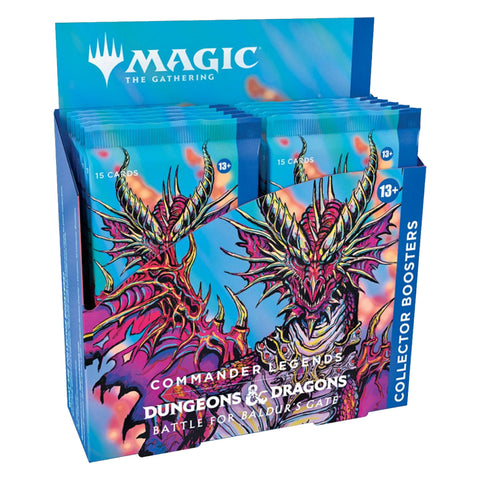 Wizards Of The Coast Magic Commander Legends: Battle for Baldur's Gate Collector Booster Box MTG