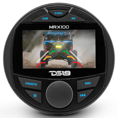 DS18 MRX100 Marine and Powersport Head Unit with TFT Screen