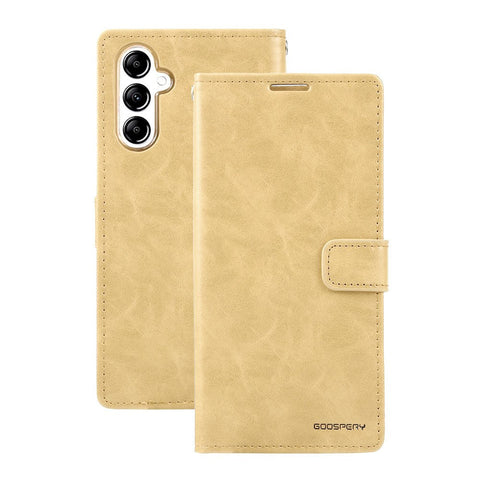 Goospery Bluemoon Diary for Samsung Galaxy A25 5G - Gold