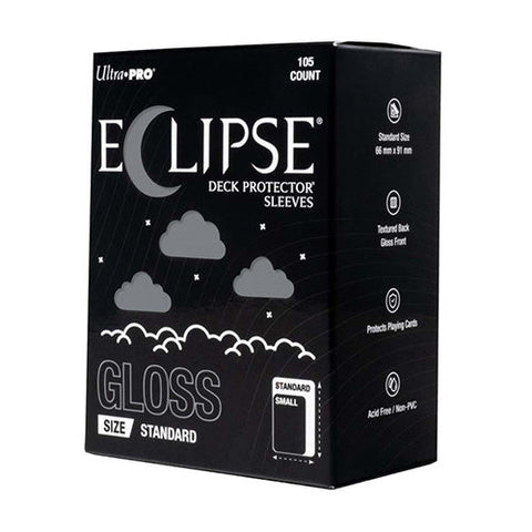 ULTRA PRO ECLIPSE Gloss Standard Smoke Grey Sleeves 105ct