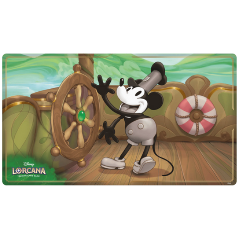 Ravensburger Disney Lorcana TCG The First Chapter Steamboat Mickey Playmat