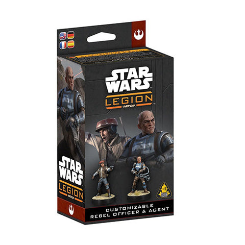 Atomic Mass Games Star Wars Legion Customizable Rebel Officer & Agent