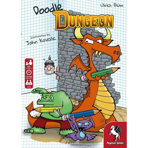 Pegasus Spiele Doodle Dungeon Board Game