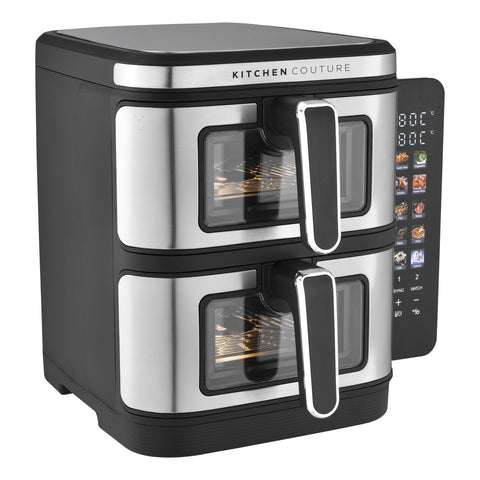 Kitchen Couture Dual Drawer Vertex Air Fryer 11L