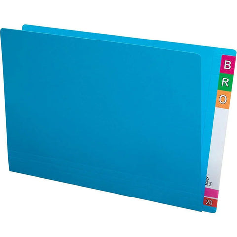 Avery 45213 Lateral File Extra Heavy Weight Foolscap (Blue) [Box 100]