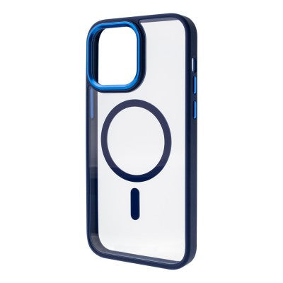 Redefine Clear Case with Metal Lens for iPhone 14 Pro - Blue