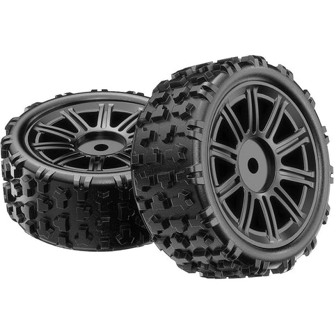 MJX 14301 Tires (TPR) (2pcs) (1415B1)