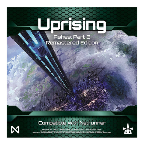Null Signal Games Netrunner Ashes Uprising Expansion (Remastered Edition)