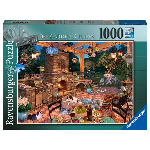 Ravensburger 1000pc My Haven No 10 The Garden Kitchen Puzzle