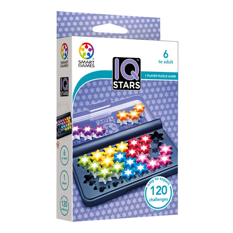 Smart Games IQ Stars 1 Player Puzzle Game Board
