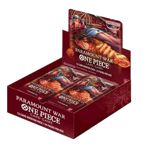Bandai One Piece Card Game Paramount War OP-02 Booster Box