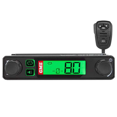 GME TX3120S Super Compact UHF CB Radio with Speaker Mic