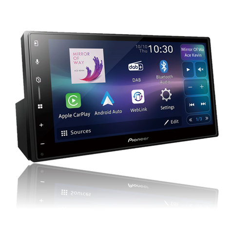Pioneer SPH-DA77DAB 6.8″ Wireless AV Receiver with DAB+ Digital Radio