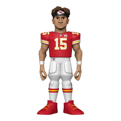 NFL Football Patrick Mahomes Chiefs Gold Premium Vinyl Action Figure Toy 12"