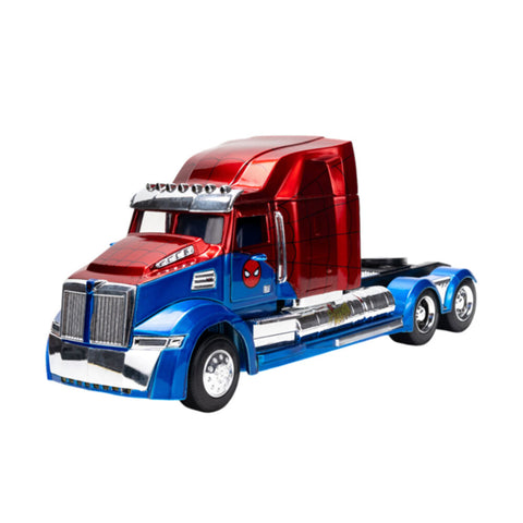 Jada 1:24 Scale Marvel Spider-Man Big Rig Western Star 5700 XE Diecast Model