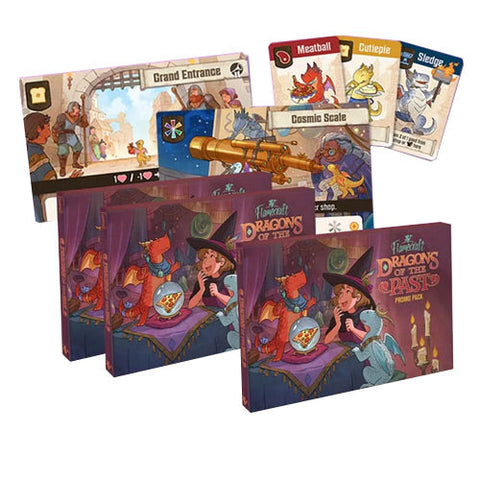 Cardboard Alchemy Kickstarter Flamecraft Dragons of the Past Promo Pack