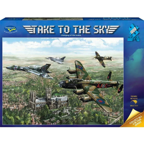 Holdson 1000pc Take to the Sky Changing of the Guard Puzzle