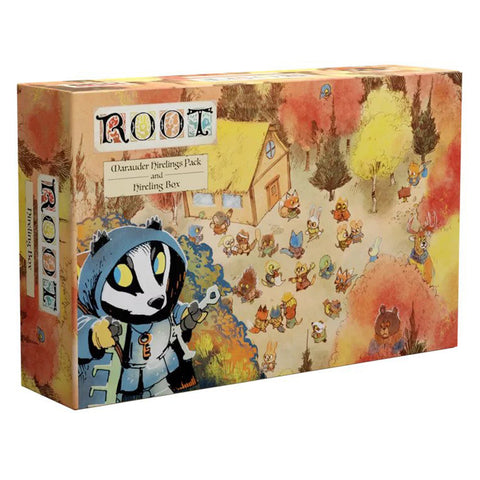 Leder Games Root Marauder Hirelings Pack and Hireling Box