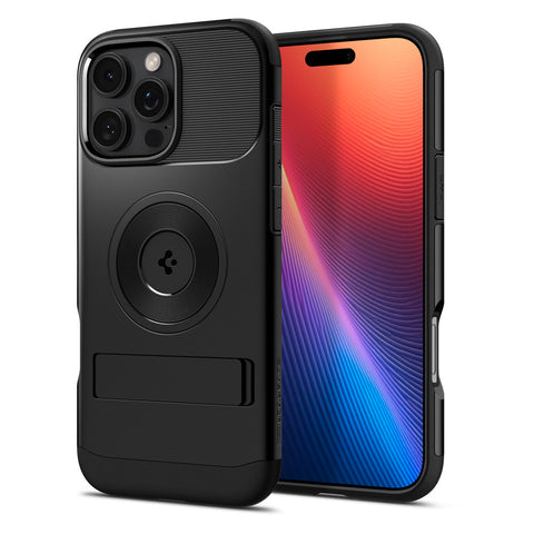 Spigen Apple iPhone 16 Pro Max Slim Armor (MagFit) Case - Black
