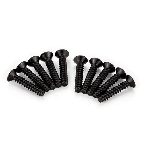 Atrek 3x14mm Coarse Thread Countersunk Head Screws 10Pcs