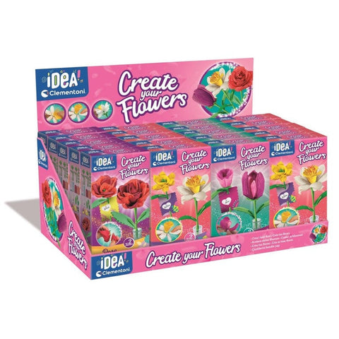 Clementoni IDEA - Small Fragrant Flowers CDU of 24 Toy
