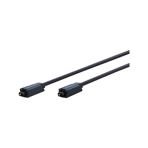 Clicktronic Optical Toslink Opto Cable - 0.5m - Black