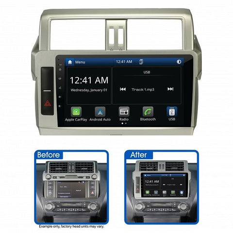 Aerpro 10" Multimedia Receiver (Toyota Prado)