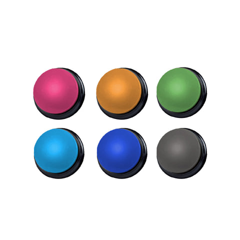 Tech4Pets 6pc Interactive Pet Communication Recordable Talking/Speak Buttons