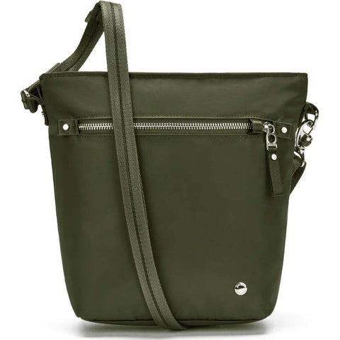 Pacsafe W Anti-Theft Crossbody Bag RFID Blocking Slashguard Secure Olive