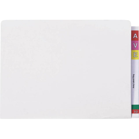 Avery 46703 Lateral Files Extra Heavy Weight Duty 300GSM A4 White Box 100