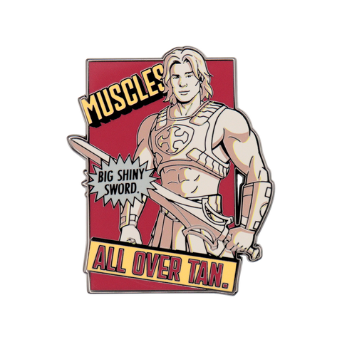 Fanattik - Masters of the Universe 2026 - Limited Edition He-Man Pin Badge