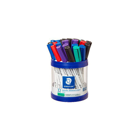 Staedtler Compact Whiteboard Marker (Assorted) [Cup 32]