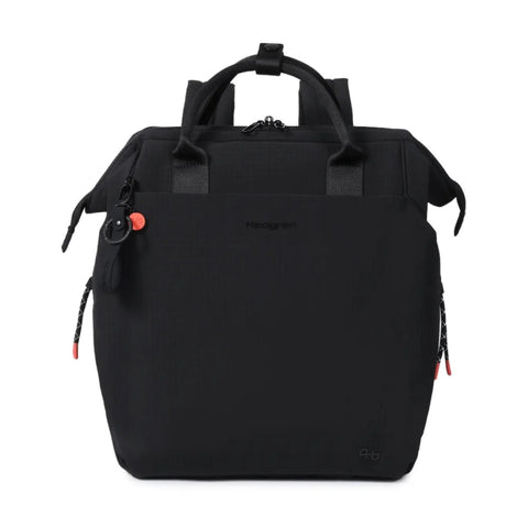Hedgren Orizuru Laptop Backpack 15in Wide 180° Top Opening Adjustable Black