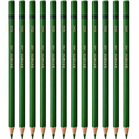 Stabilo 8043 All Pencil (Green) [Box 12]