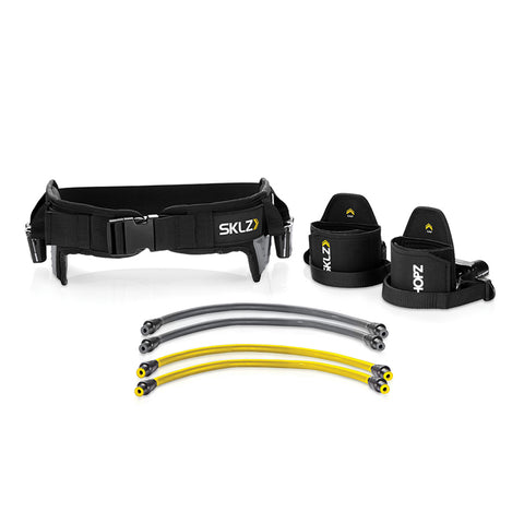 SKLZ HOPZ 2.0 Vertical Jump Trainer Set Black Resistance Cables 75cm Lengths