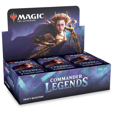 Wizards Of The Coast Magic Commander Legends Draft Booster Box MTG