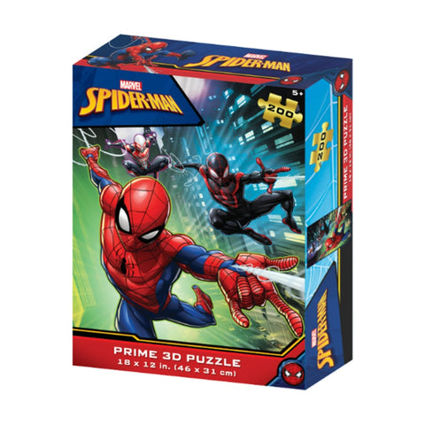Prime3D 200pc Lenticular Marvel Spiderman Jigsaw Puzzle