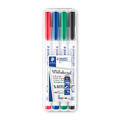Staedtler LumoColour Whiteboard Markers (Assorted) [Box 4]
