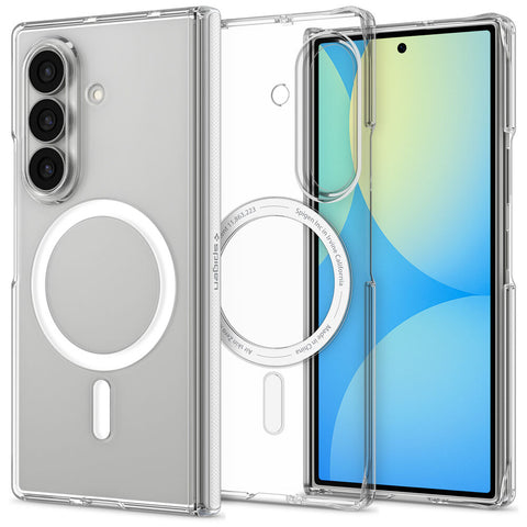 Spigen Galaxy Z Fold 8 Ultra Air Skin Zero (MagFit) Case (Zero One White)