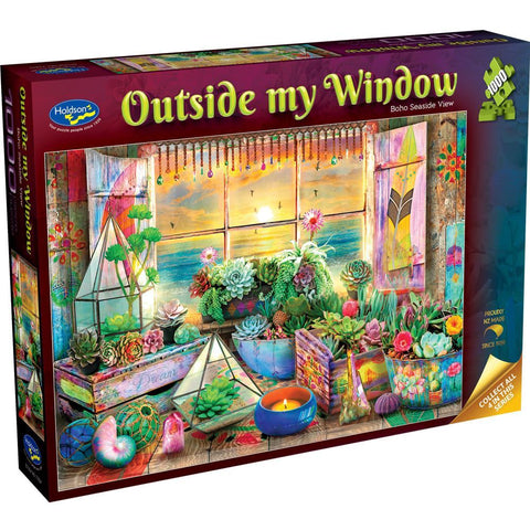 Holdson 1000pc Outside My Window Boho Puzzle
