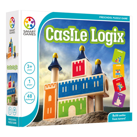 Smart Games Castle Logix Preschool Puzzle Building Blocks