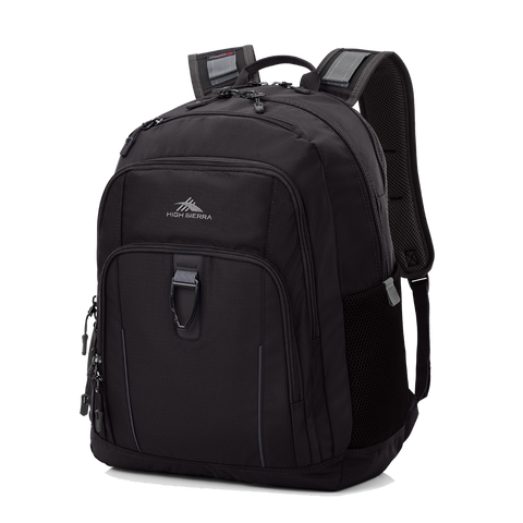 High Sierra Extension Backpack (Black)