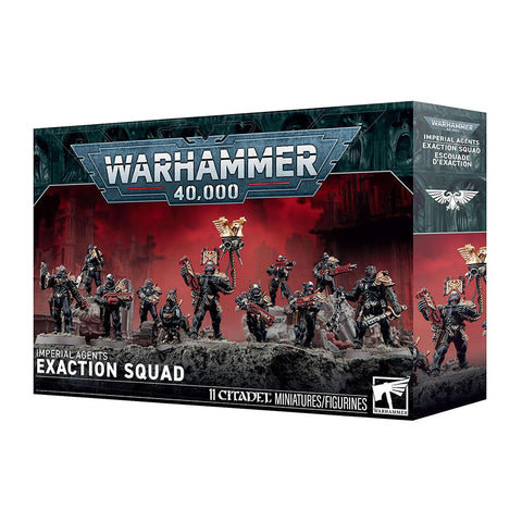 Games Workshop Warhammer 40K Imperial Agents Exaction Squad
