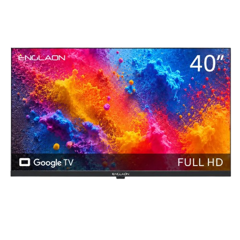 ENGLAON 40” FULL HD 12V Google TV Android 14, Built-in Google Cast and Bluetooth