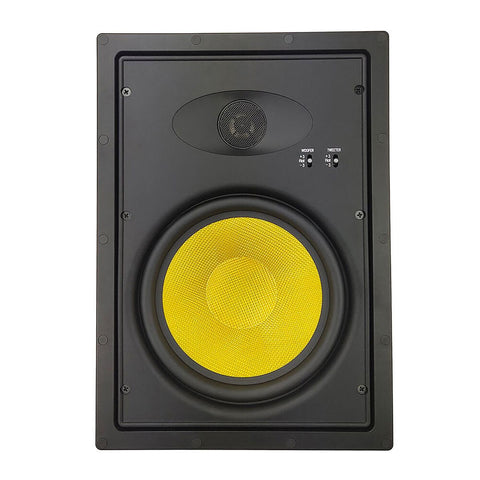 TAGA Harmony 8" 2 - Way In-Wall LCRS Mounted Audio Speakers Pair