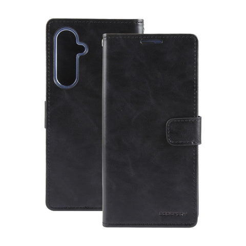 Goospery Bluemoon Diary for Galaxy S23 FE - Black