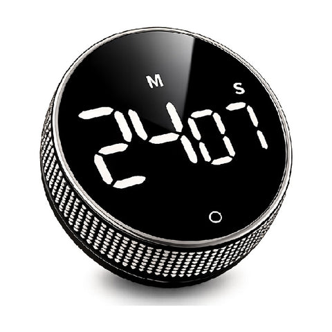 Sansai Digital Twist Timer With Magnetic Back 99-Minute Countdown